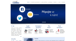 Desktop Screenshot of consilior.cz